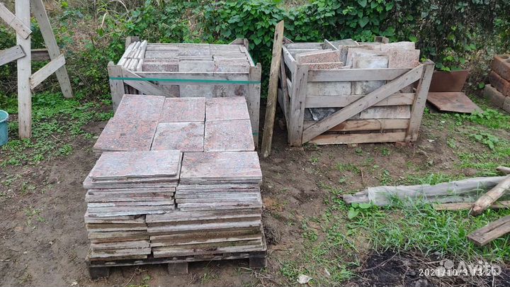 Гранитная плитка бу