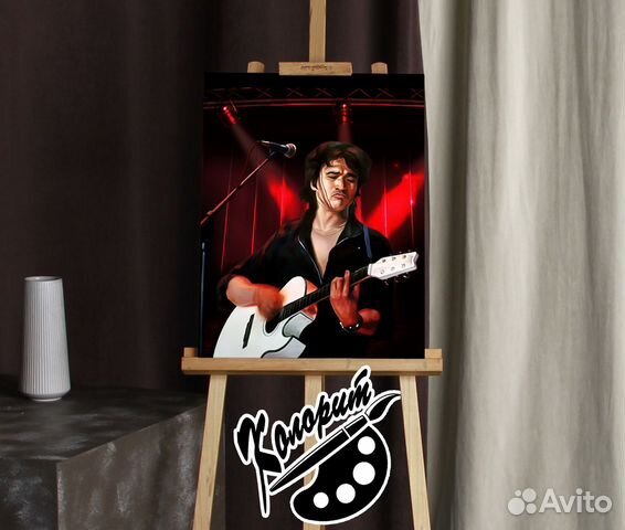 Портрет Цоя