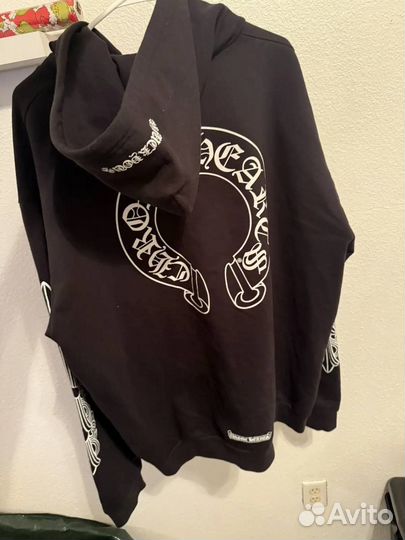 Chrome Hearts Horseshoe Zip Hoodie Оригинал