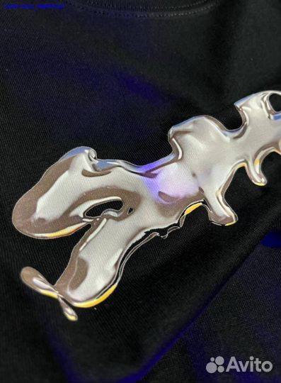 Футболка supreme FW18 liquid (ртуть) (Арт.80291)