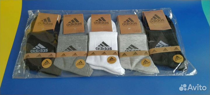 Мужские носки nike, adidas, reebok