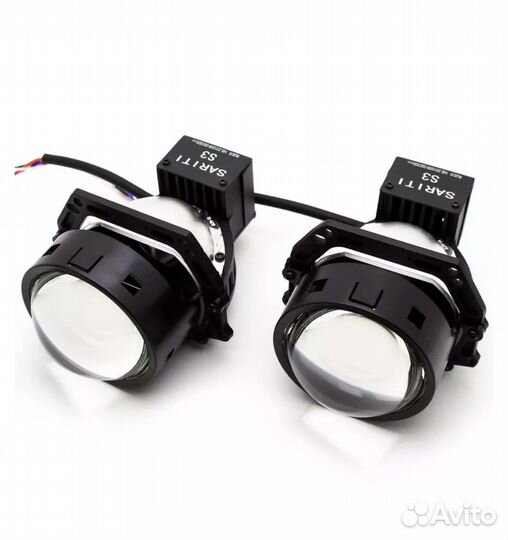 Bi-led линзы Sariti S3 3.0 дюйма 5500К 2024