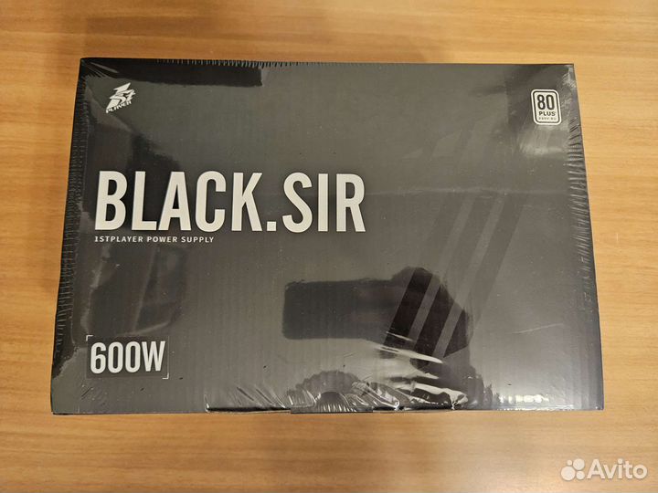 Новый блок питания 1stplayer black.SIR 600W