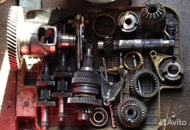 Шестерни и валы на (коробку) МКПП логан 1.4/1.6