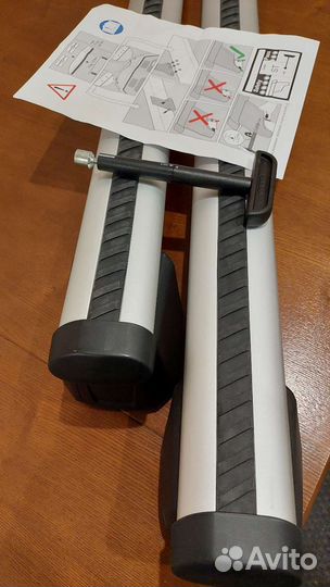 Audi q5 дуги (багажник) на релинги оригинал