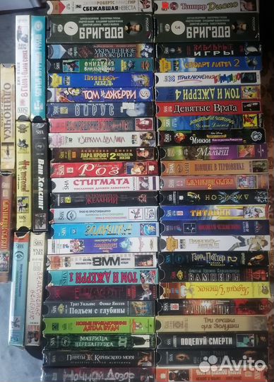 Видеокассеты vhs
