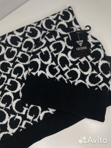 Женский шарф + шапка Guess