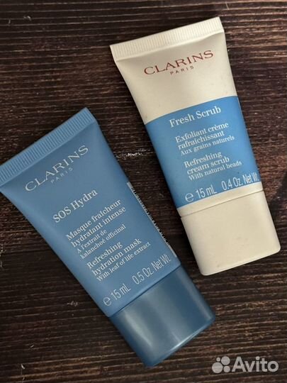 Clarins уход для лица в ассортименте миниатюры