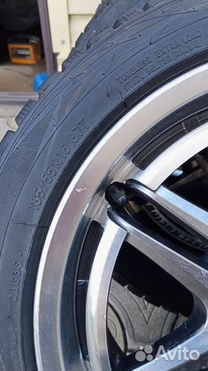 Диски Kosei R16 с резиной