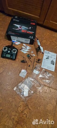 Вертолёт wltoys на запчасти