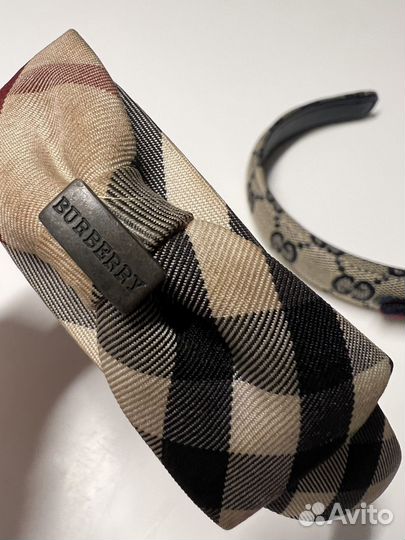 Ободок для волос Burberry детский