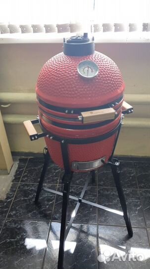 Керамический гриль Kamado HBGrill 16