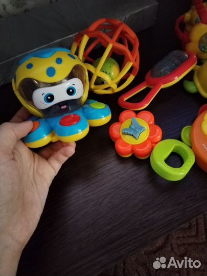 Игрушки для детей до года пакетом