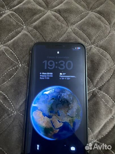 Телефон iPhone хр в корпусе 14про 128 gb 83 акб