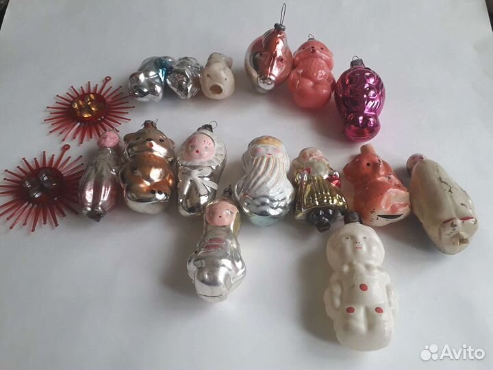 Елочные игрушки СССР