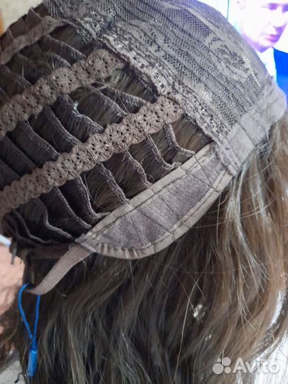 Парик цвет Шоколад термоволокно