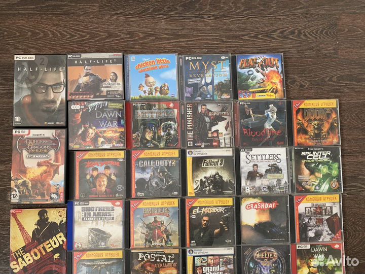 Компьютерные игры диски для пк