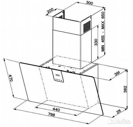 Вытяжка faber soft edge A80 cacao orinoco (330.0606.202)