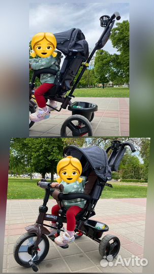 Детский велосипед трехколесный werter berger