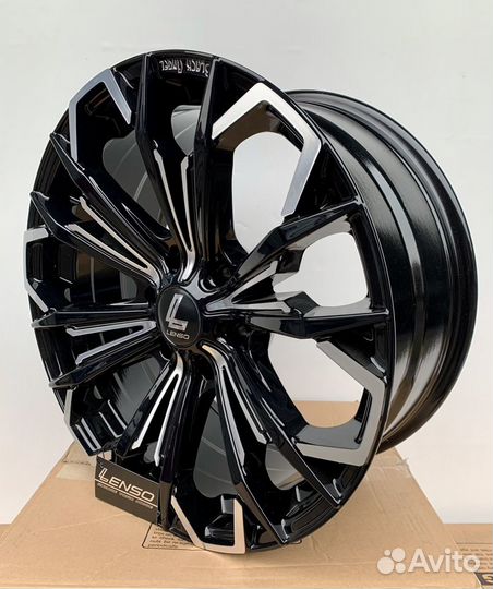 Литые диски Lenso 20х9 / 6х139.7 black-angel-V.5