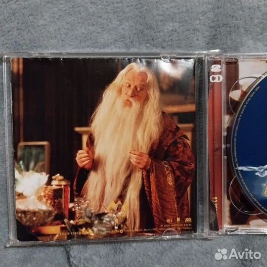 Cd диски фирменные 2 сд музыка Гарри Поттер
