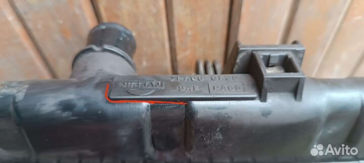 Радиатор охлаждения двигателя Nissan