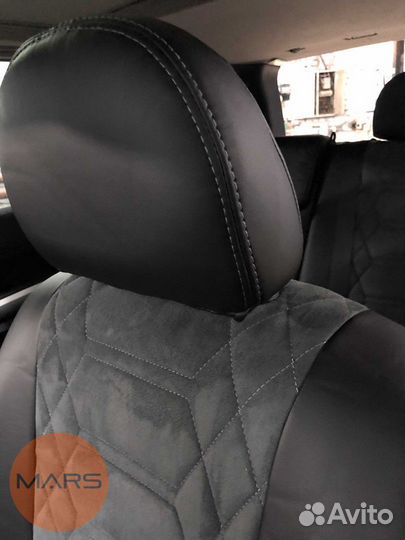 Авточехлы для Nissan X-Trail из экокожи