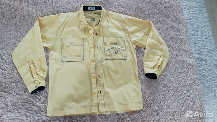 6 блузкок-рубашек-туник на девочку рост 150-158, р