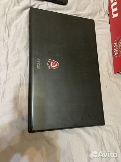 Игровой ноутбук msi бу ms-175a GP70 2QF-674XRU