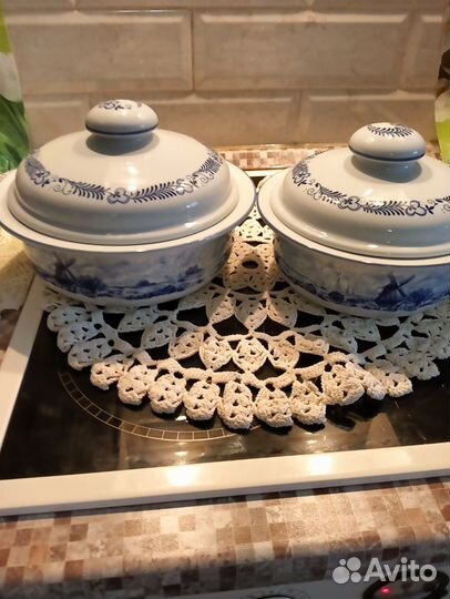 Супница фарфоровая гдр