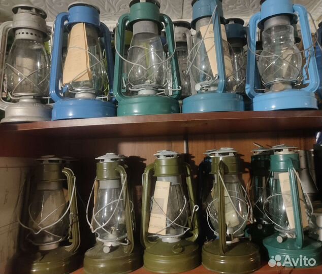 Новые керосиновые лампы 50 - 60х
