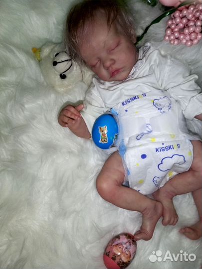 Кукла Реборн ручной работы Твин б и Дэлайла