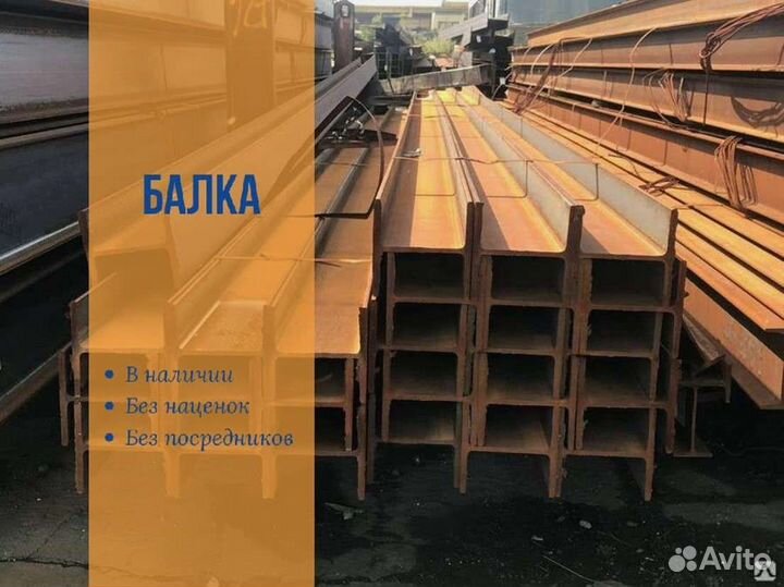 Балки (Двутавр)