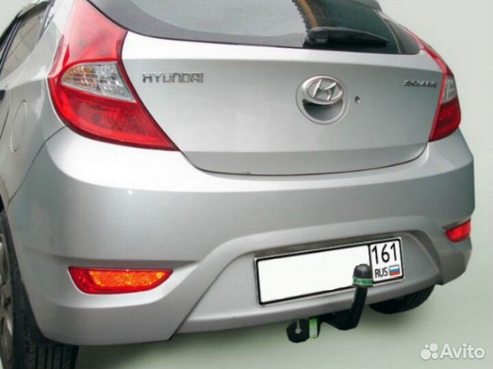 Фаркоп установка тсу Hyundai Solaris I, 5-дв. хэтч