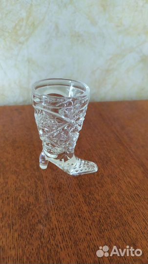 Набор из 6 стопок в виде сапожка