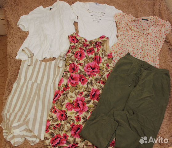 Большой пакет летних вещей, 44 размер