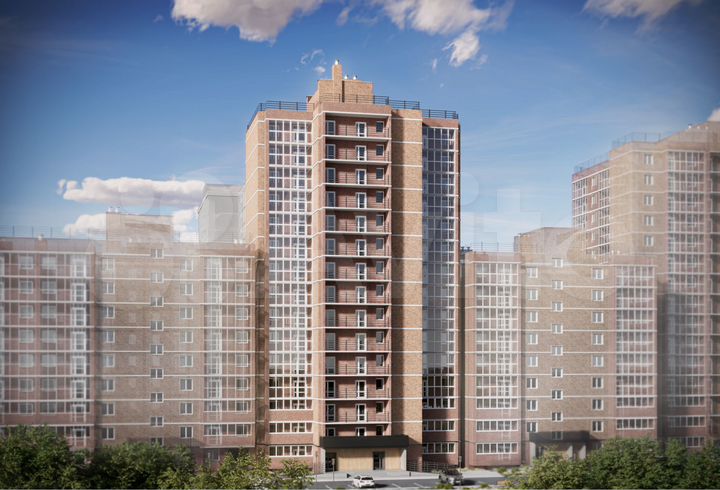 1-к. квартира, 32,4 м², 1/15 эт.