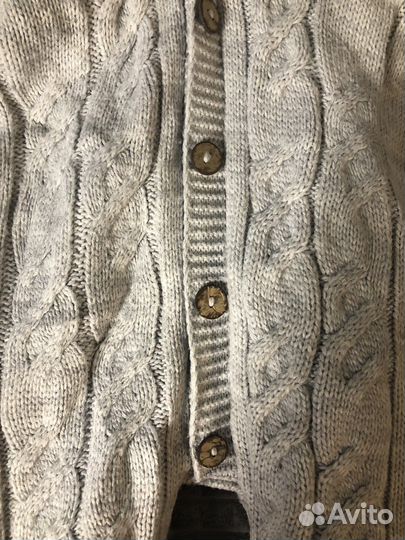 Вязаный теплый комбинезон Dishi 74-80р