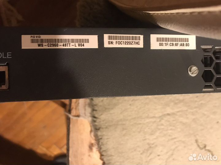 Cisco WS-C2960-48TT-L