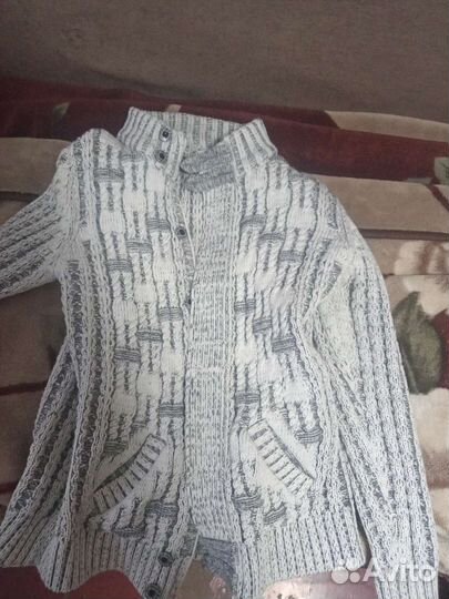 Вязанная кофта мужская
