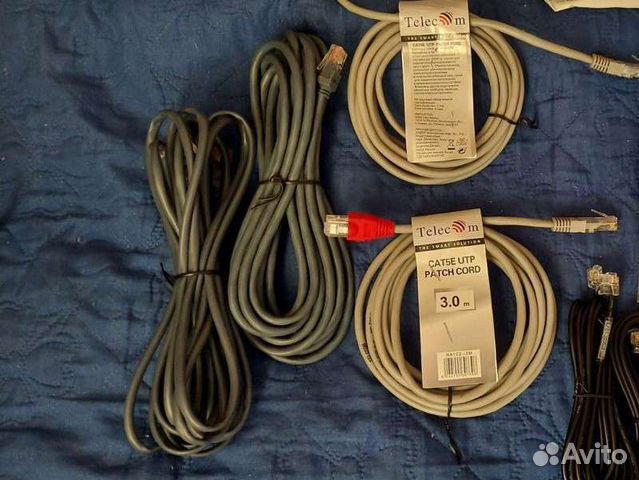 Пачкорд 3-5м, француз (8пин - 4пин)