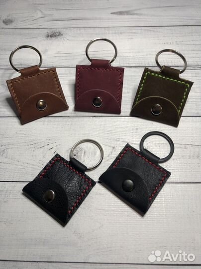 Чехол-брелок для медиатора. Нат.кожа