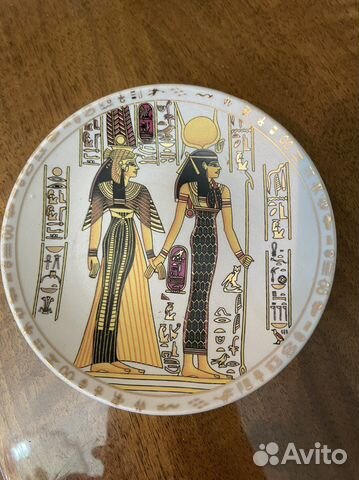 Настенная тарелка Египет 70-е годы