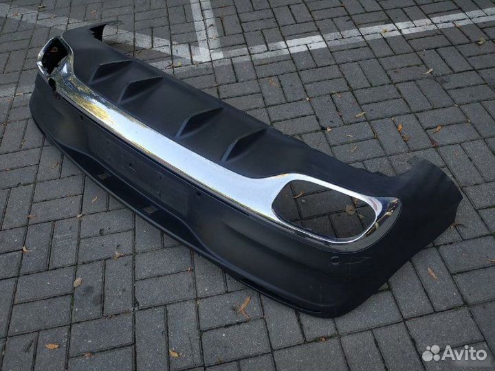 Юбка заднего бампера Mercedes-Benz Gle W167