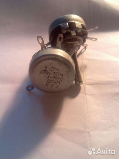 Резисторы переменные, подстроечные, фото