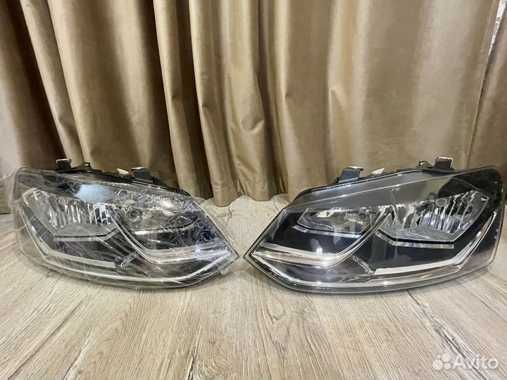 Фары VAG volkswagen polo sedan GT (галоген)