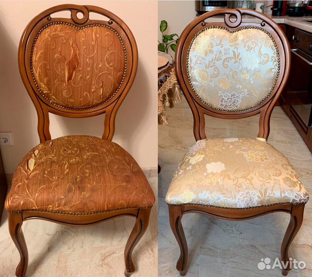 Перетяжка обивка мебели