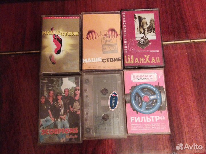 Кассеты в магнитофон