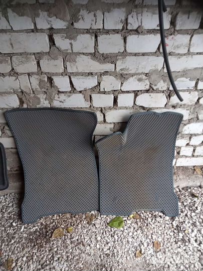 Автомобильные коврики ворсовые серые и Ева