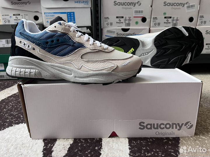 Кроссовки Saucony 3D Grid Hurricane Blue/White